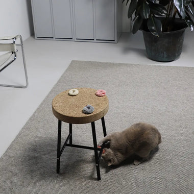 Hoopo Mini-Donuts Katzenspielzeug, 3er-Set - 0