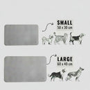 Ne&no® Futterunterlage aus Kunstleder ne&no® für Hunde und Katzen  -8