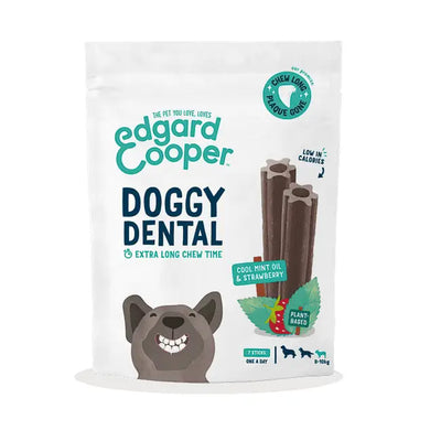 Edgard & Cooper Dog - Doggy Dental Menta Fragola - Small - Human Grade
