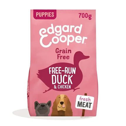 Edgard & Cooper Dog Puppy- Anatra e Pollo Freschi - Human Grade