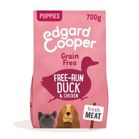Edgard & Cooper Dog Puppy- Anatra e Pollo Freschi - Human Grade