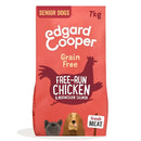 Edgard & Cooper Dog Senior- Pollo ruspante e Salmone Norvegese Freschi - 7 Kg - Human Grade