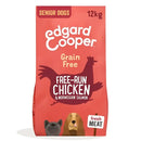 Edgard & Cooper Dog Senior- Pollo ruspante e Salmone Norvegese Freschi - 12 Kg - Human Grade