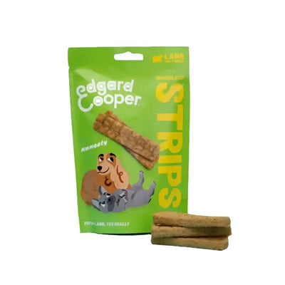 Edgard & Cooper - Strisce all’agnello e tacchino - 75 Gr - Human Grade
