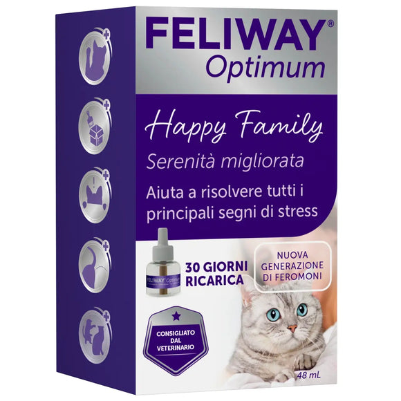 Feliway Optimum - Ricarica 30 Giorni - Comportamentali