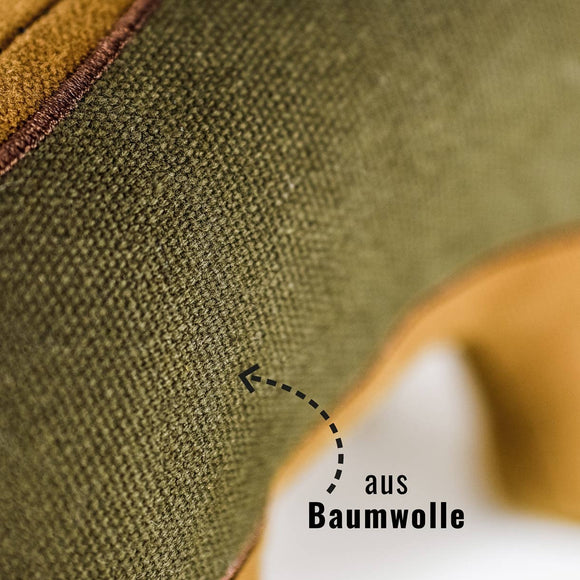Ne&no® Robustes Hundespielzeug mit Pfeife - Büffel Billie  