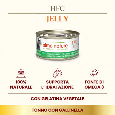 Almo Nature HFC Jelly Tonno e gallinella - 0