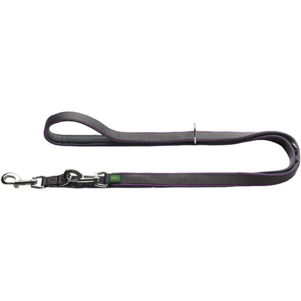 Guinzaglio Regolabile Divo Viola e Grigio - 1,5 cm X 200 - Guinzagli