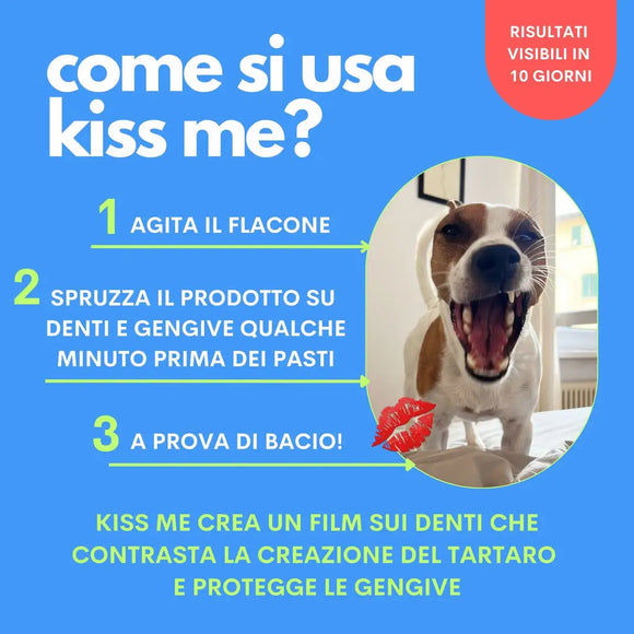 Jampy - Spray dentale Kiss Me 💋 - 100ml - 100 ml - Detergenti e Igiene