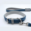 Jet Line set in Pelle Bluette & Mercurio - XXS - Guinzagli