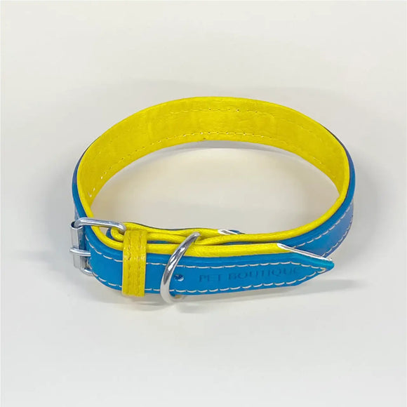 Jet Line set in Pelle Ottanio & Senape - Guinzagli