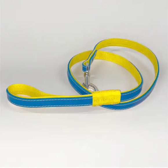 Jet Line set in Pelle Ottanio & Senape - Guinzagli