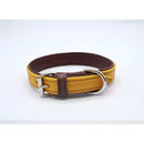 Jet Line set in Pelle Senape & Testa di moro - Guinzagli