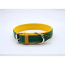 Jet Line set in Pelle Verde Oliva & Senape - Guinzagli