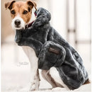 Kentucky - Cappotto per cani in finta pelliccia - XS - Cappottini