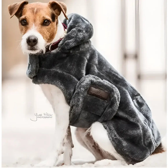 Kentucky - Cappotto per cani in finta pelliccia - XS - Cappottini