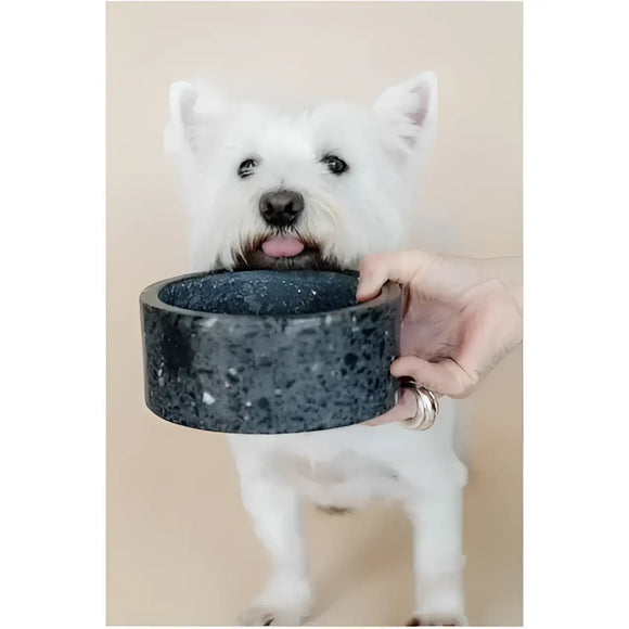Kentucky - Ciotola per cani in pietra Terrazzo - Ciotole