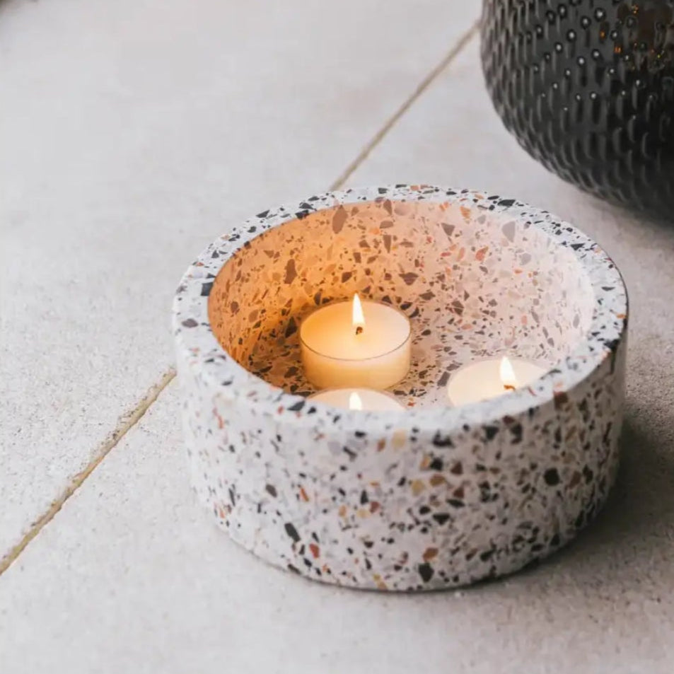 Lesser & Pavey - Ciotole per snack con design Terrazzo, piccole ciotole da portata, perfette per snack e salse, piccole ciotole per servire snack, salse, dessert (set da 2 rettangolari Lesser & Pavey - Ciotole per snack con design Terrazzo, piccole ciotole da portata, perfette per snack e salse, piccole ciotole per servire snack, salse, dessert (set da 2 rettangolari