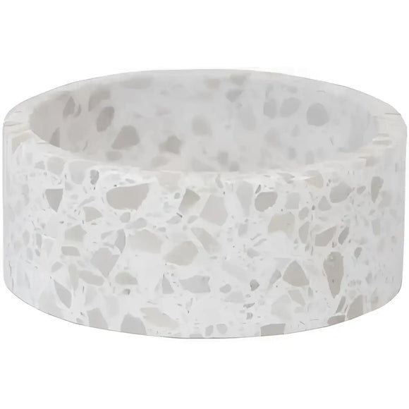 Kentucky - Ciotola per cani in pietra Terrazzo - S / Beige - Ciotole