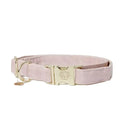 Kentucky - Collare per cani in velluto Rosa Antico - XS - Collari