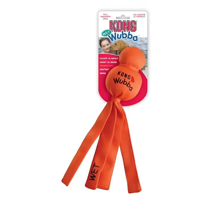 Kong - Wet Wubba Large - Arancione - Giochi