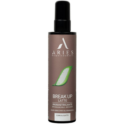 Aries - Spray desenredante ultra para perros y gatos Break up latte.