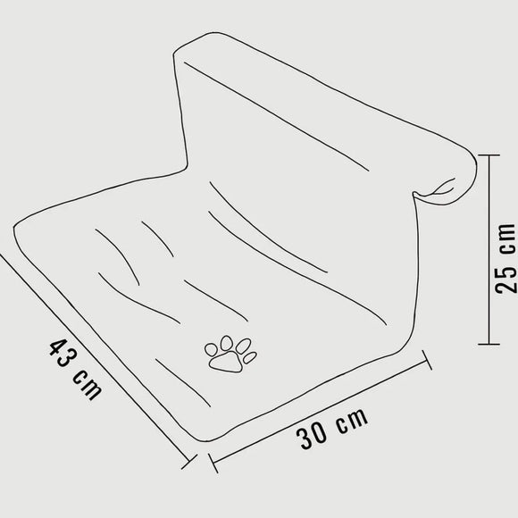 Ne&No - camita para gatos para radiador - ajustable
