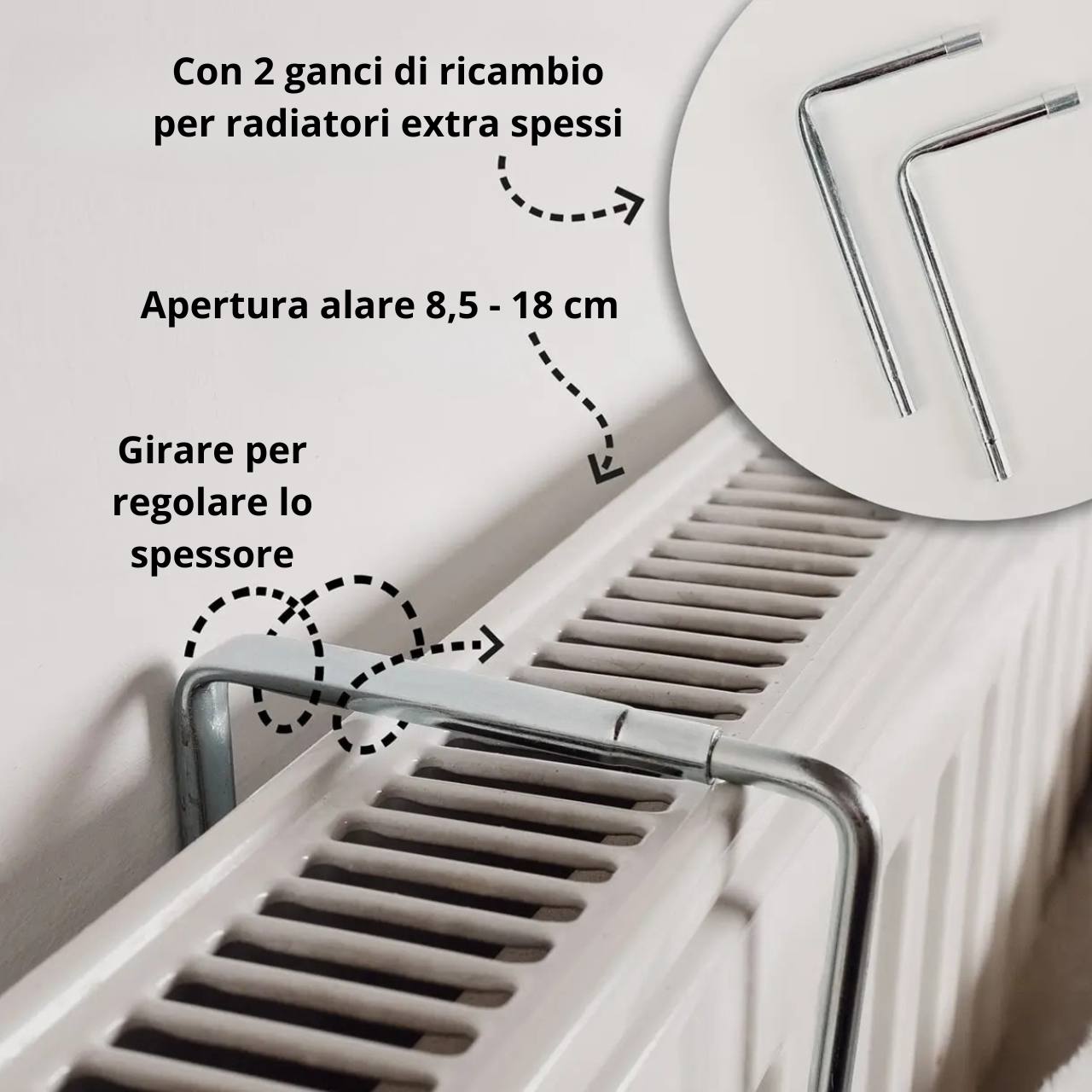 Ne&No - lettino per gatti da termosifone - regolabile