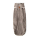 Maglioncino per Cani a Coste Tortora - Maglioncini