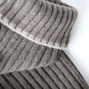 Maglioncino per Cani a Coste Tortora - Maglioncini