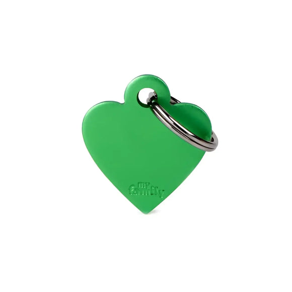 Medaglietta Basic Cuore - Verde / S - Medagliette