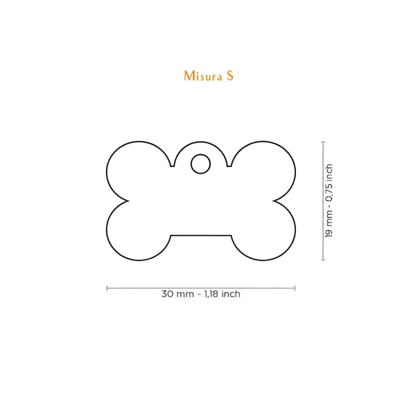 Medaglietta Basic Osso - Medagliette