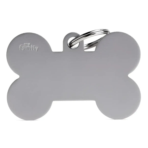 Medaglietta Basic Osso - Grigio / XL - Medagliette