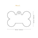 Medaglietta Basic Osso Handmade - Medagliette