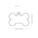 Medaglietta Basic Osso Handmade - Medagliette