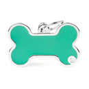 Medaglietta Basic Osso Handmade - Azzurro / L - Medagliette