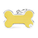 Medaglietta Basic Osso Handmade - Giallo / L - Medagliette