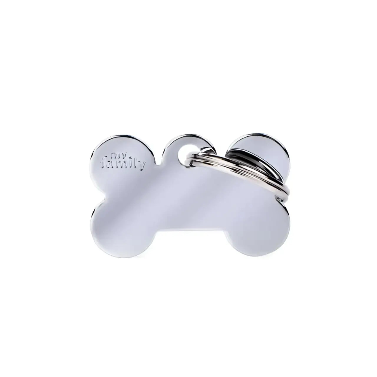 Medaglietta Basic Osso - Ottone Cromato / S - Medagliette