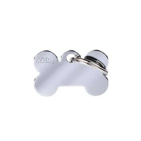 Medaglietta Basic Osso - Ottone Cromato / S - Medagliette