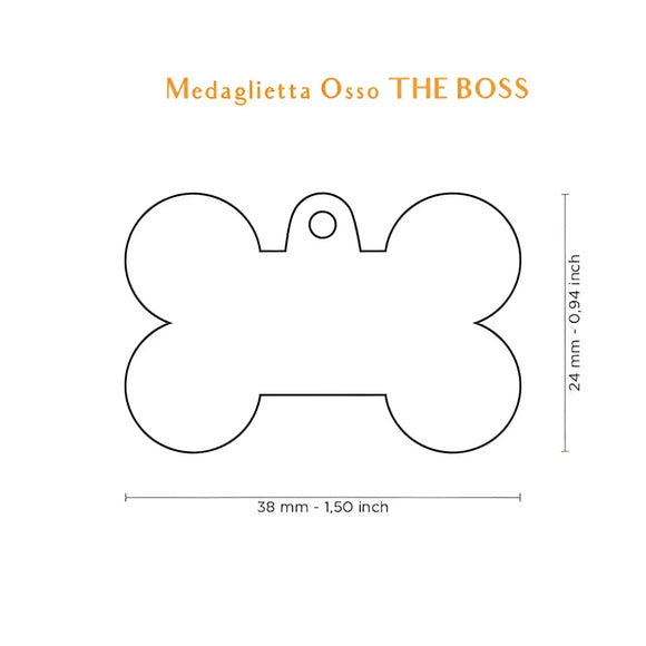 Medaglietta Bronx Boss - Medagliette