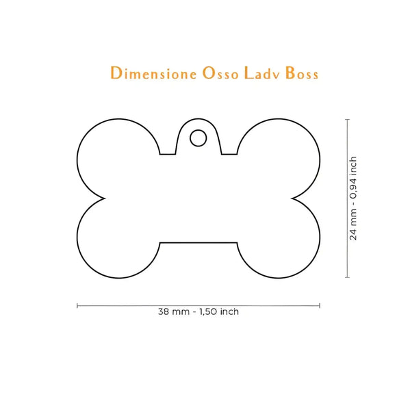 Medaglietta Bronx Boss - Medagliette