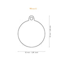 Medaglietta Charm Cerchio King - Medagliette