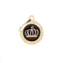 Medaglietta Glam - Oro / Corona - Medagliette