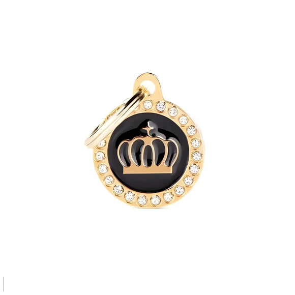 Medaglietta Glam - Oro / Corona - Medagliette