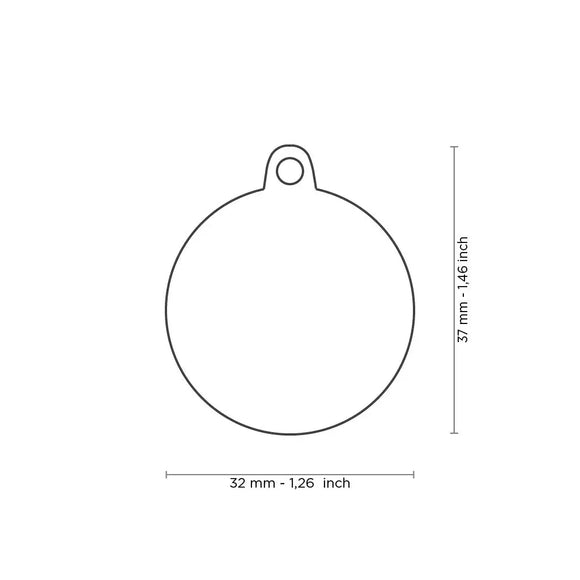 Medaglietta Shine Cerchio - Medagliette