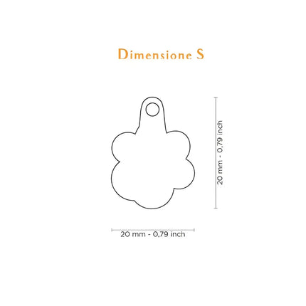 Medaglietta Shine Zampa - Medagliette