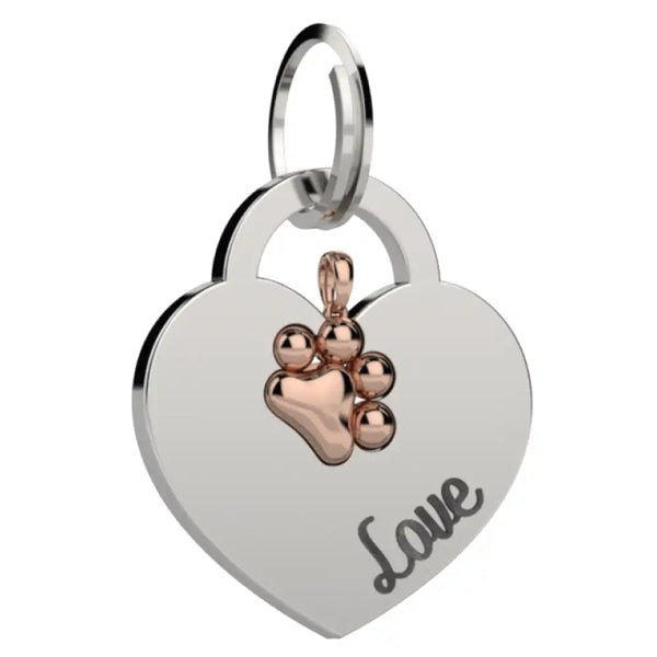 Bracelet Breloque Italien 9 Mm - Motif Chien, Acier Inoxydable - Cadeau Femme Homme