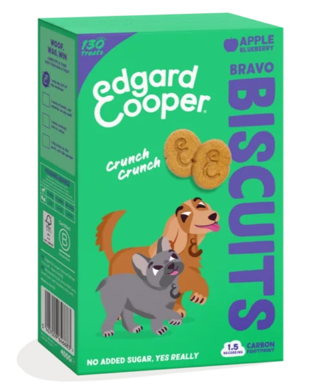 Pet Boutique - Edgard & Cooper - Biscotti Mela e Mirtillo