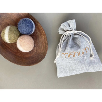 Mishum - Palline da gioco in feltro per cani e gatti - Multicolore - Giochi