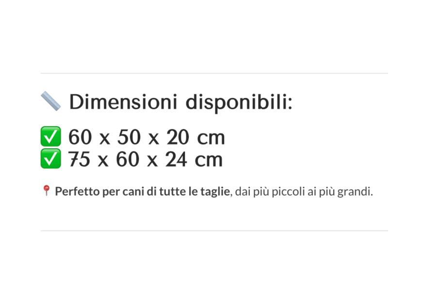 Guida alle taglie PetBoutique